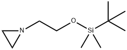 Aziridine, 1-[2-[[(1,1-dimethylethyl)dimethylsilyl]oxy]ethyl]- Structure