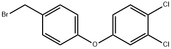 4-[4-(bromomethyl)phenoxy]-1,2-dichlorobenzene Structure