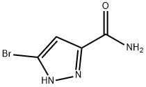 1H-Pyrazole-3-carboxamide, 5-bromo- 구조식 이미지