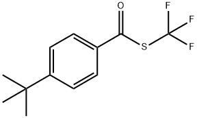 S-(trifluoromethyl) 4-(tert-butyl)benzothioate 구조식 이미지