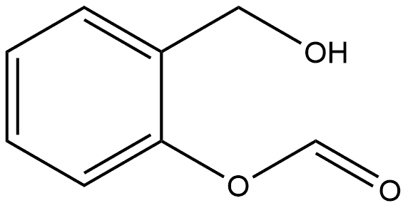 2-(hydroxymethyl)phenyl formate 구조식 이미지