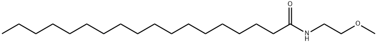 Octadecanamide, N-(2-methoxyethyl)- 구조식 이미지