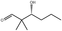 Hexanal, 3-hydroxy-2,2-dimethyl-, (3R)- Structure