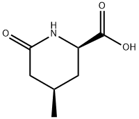 rac-(2R,4R)-4-methyl-6-oxopiperidine-2-carboxylic acid, cis 구조식 이미지