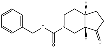 (4Ar,7as)-benzyl 7-oxohexahydro-1h-cyclopenta[c]pyridine-2(3h)-carboxylate Structure