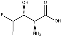 (2R,3S)-2-Amino-4,4-difluoro-3-hydroxybutanoic acid Structure