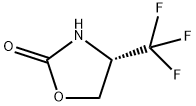 2-Oxazolidinone, 4-(trifluoromethyl)-, (4S)- Structure