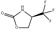 (R)-4-(trifluoromethyl)oxazolidin-2-one Structure