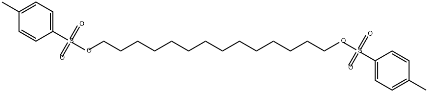 1,14-Tetradecanediol, 1,14-bis(4-methylbenzenesulfonate) 구조식 이미지