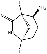 (1R,2S,5R)-2-amino-6-azabicyclo[3.2.1]octan-7-one Structure