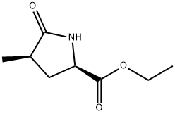 D-Proline, 4-methyl-5-oxo-, ethyl ester, (4R)- Structure