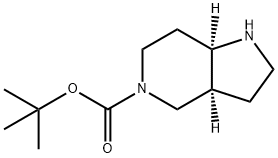 5H-Pyrrolo[3,2-c]pyridine-5-carboxylic acid, octahydro-, 1,1-dimethylethyl ester, (3aS,7aR)- Structure