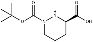 1,3(2H)-Pyridazinedicarboxylic acid, tetrahydro-, 1-(1,1-dimethylethyl) ester, (3R)- Structure