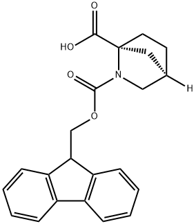 1932325-68-2	2-Azabicyclo[2.2.1]heptane-1,2-dicarboxylic acid, 2-(9H-fluoren-9-ylmethyl) ester, (1S,4R)- Structure