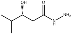 Pentanoic acid, 3-hydroxy-4-methyl-, hydrazide, (3R)- Structure