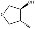 (3S,4R)-4-methyloxolan-3-ol 구조식 이미지
