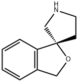 Spiro[isobenzofuran-1(3H),3′-pyrrolidine], (1R)- 구조식 이미지