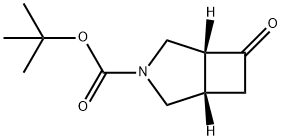 3-Azabicyclo[3.2.0]heptane-3-carboxylic acid, 6-oxo-, 1,1-dimethylethyl ester, (1S,5R)- Structure