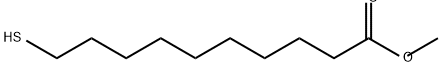 Decanoic acid, 10-mercapto-, methyl ester Structure