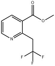 Methyl 2-(2,2,2-trifluoroethyl)-3-pyridinecarboxylate Structure