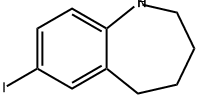 1H-1-Benzazepine, 2,3,4,5-tetrahydro-7-iodo- Structure