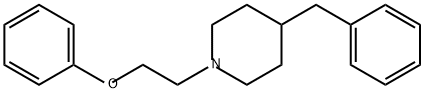 Piperidine, 1-(2-phenoxyethyl)-4-(phenylmethyl)- Structure