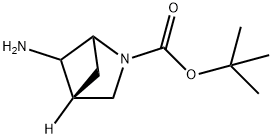 2-Azabicyclo[2.1.1]hexane-2-carboxylic acid, 5-amino-, 1,1-dimethylethyl ester, … Structure