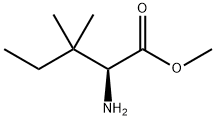 methyl 2-amino-3,3-dimethylpentanoate Structure