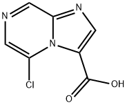 5-Chloroimidazo[1,2-a]pyrazine-3-carboxylic acid Structure