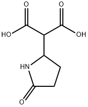 2-(5-oxopyrrolidin-2-yl)propanedioic acid Structure