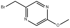 Pyrazine, 2-(bromomethyl)-5-methoxy- Structure