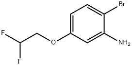 2-Bromo-5-(2,2-difluoroethoxy)aniline Structure