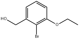 (2-Bromo-3-ethoxyphenyl)methanol Structure