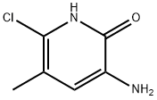 3-Amino-6-chloro-5-methylpyridin-2-ol Structure