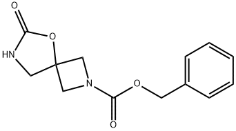 5-Oxa-2,7-diazaspiro[3.4]octane-2-carboxylic acid, 6-oxo-, phenylmethyl ester Structure