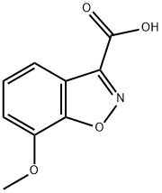 7-Methoxybenzo[d]isoxazole-3-carboxylic acid 구조식 이미지