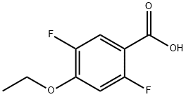 4-Ethoxy-2,5-difluorobenzoic acid Structure