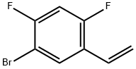 5-Bromo-2,4-difluorostyrene Structure