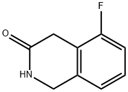 5-Fluoro-1,4-dihydro-2H-isoquinolin-3-one 구조식 이미지