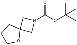 tert-butyl 5-oxa-2-azaspiro[3.4]octane-2-carboxylate 구조식 이미지