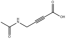 2-Butynoic acid, 4-(acetylamino)- 구조식 이미지