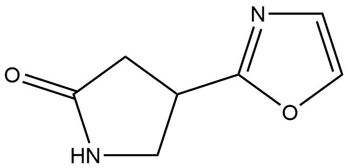 4-(Oxazol-2-yl)pyrrolidin-2-one Structure