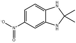 2,2-Dimethyl-5-nitro-2,3-dihydro-1h-benzimidazole Structure