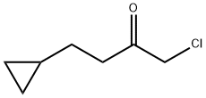 1-chloro-4-cyclopropylbutan-2-one Structure