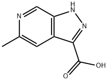 5-Methyl-1H-pyrazolo[3,4-c]pyridine-3-carboxylic acid Structure