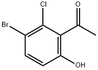 3'-Bromo-2'-chloro-6'-hydroxyacetophenone Structure