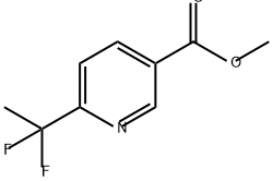 methyl 6-(1,1-difluoroethyl)pyridine-3-carboxylate 구조식 이미지