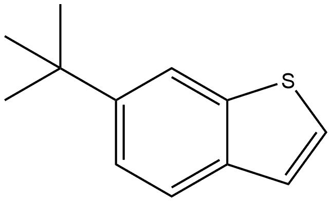 6-(tert-butyl)benzo[b]thiophene Structure