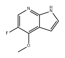 1H-Pyrrolo[2,3-b]pyridine, 5-fluoro-4-methoxy- Structure