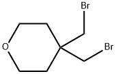 2H-Pyran, 4,4-bis(bromomethyl)tetrahydro- Structure